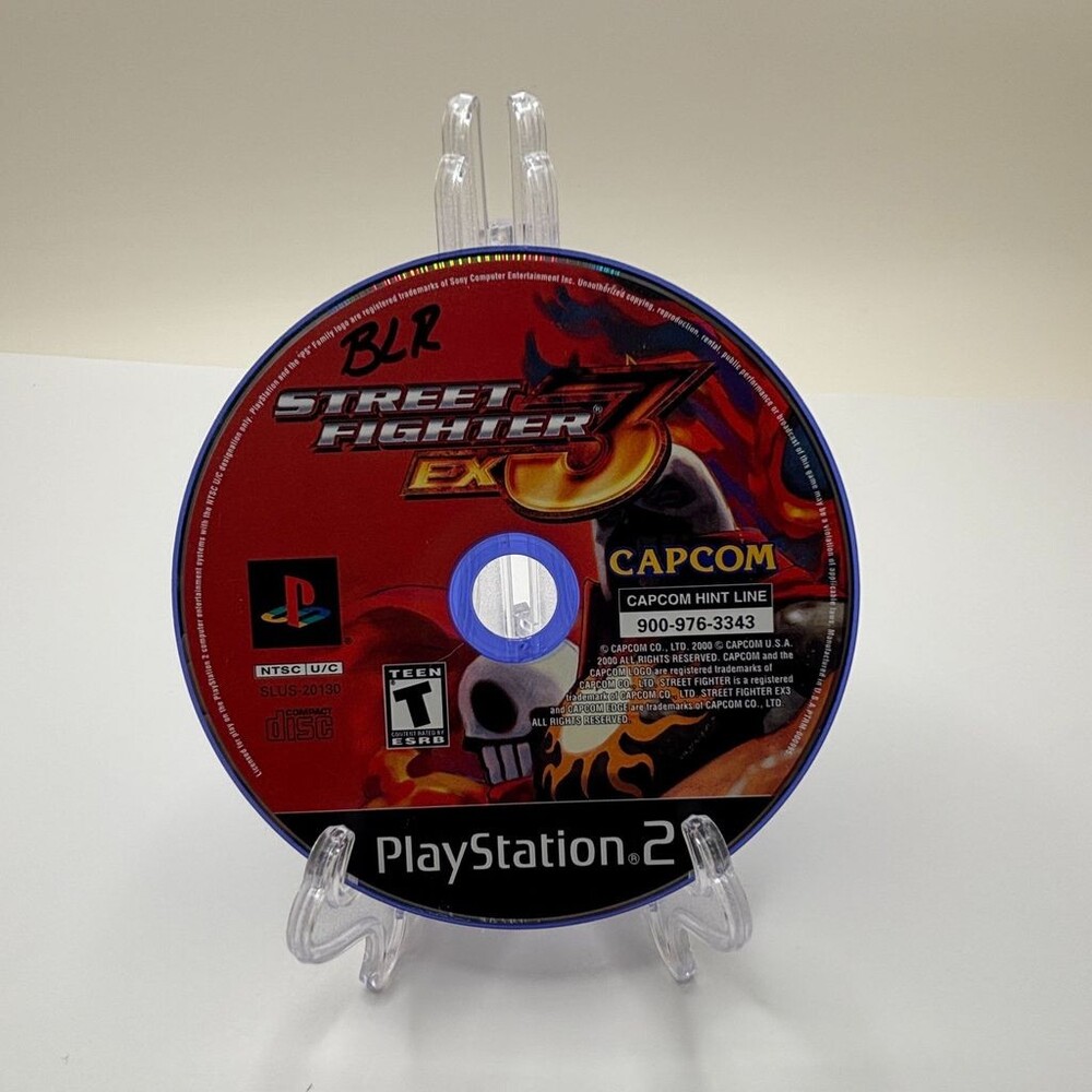 Street Fighter EX3 PS2 Capcom Fighting Game (Sony PlayStation 2, 2000) Disc Only